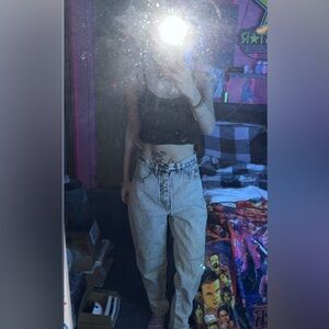 Demy Romance 1980s jeans vintage